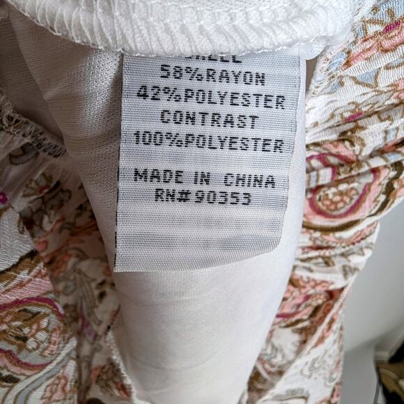 J Glee Tiered Dress | Paisley | 240437 - Picture 3 of 6